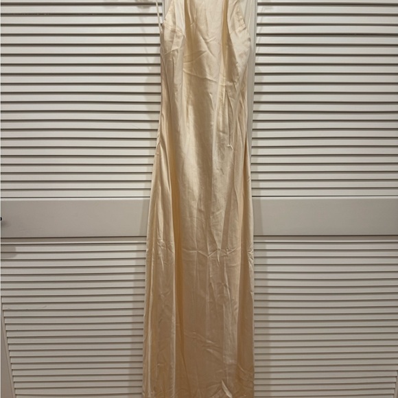 Reformation Jeany Silk Dress Fior‎ Di Latte Cream Brand New With Tags - Picture 9 of 12